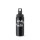 Emsa N30102 Trinkflasche Drink2Go Light Steel | 0,6 L | Edelstahl | Schraubverschluss | 100% auslaufsicher & spülmaschinenfest | Schwarz "Drink More Water"