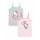 Hello Kitty Mädchen Unterhemden, 2er Pack, Gr. 122/128