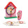 LEGO Time Teacher 9005039 Pink Kids Minifigure Link Buildable Watch, Constructible Clock and Activity Cards | Pink/White | Plastic | 25mm case Diameter | Analogue Quartz | boy Girl | Official