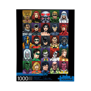 Aquarius DC Faces 1000 Piece Jigsaw Puzzle