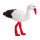 WWF – Plüsch Storch, 15170025, 23 cm
