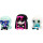 Monster High MINIS 3 PACK - TWYLA DRACULAURA FRANKIE STEIN SEASON 2 FIGURES