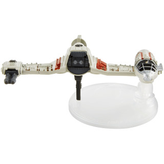 HOT WHEELS LAST JEDI STARSHIPS - POES SKI SPEEDER DIE CAST VEHICLE