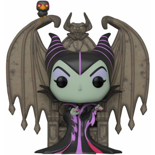 Funko 49817 POP! Deluxe: Disney Villains- Maleficent onThrone