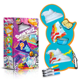 Splash Toys SNEAKARTZ SHOEBOX Deluxe Loisirs créatifs 32224 Blanc