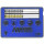 Ultra Pro Card Size Abacus Life Counter for Magic: The Gathering - Blue