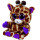 Carletto Ty 00007 - Jesse, Giraffe mit Glitzeraugen, Peek-A-Boos, Smartphonehalter, 15 cm