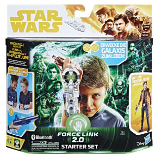 Hasbro Star Wars E0322100 Han Solo FORCE LINK 2.0 Starterset - Deutsch