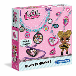Clementoni - 15269 - Art & Craft - LOL - Glam Pendants