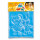 Hama Perlen 8267 Stiftplatten 2er Set für Maxi Bügelperlen mit Durchmesser 10 mm, Motive Pinguin und Kaninchen in transparent, kreativer Bastelspaß für Groß und Klein