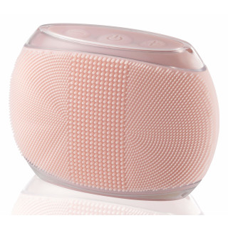 HoMedics Blossom, Körperreinigungsbürste aus medizinischem Silikon für Körperpeeling, wiederaufladbar + wasserdicht, Peeling Massage und Reinigung mit 8 Intensitätsstufen