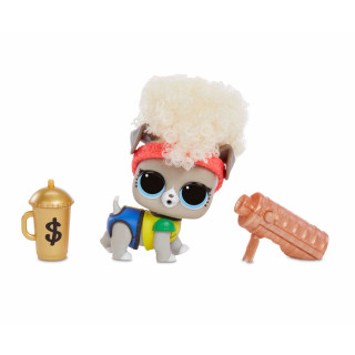 L.O.L. Surprise! 564898 L.O.L Pets with Real Hair & 9 Including Black Light Surprises
