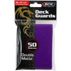 BCW Deck Guard - Double Matte - Purple