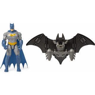DC Comics Batman Mega Gear Deluxe Actionfigur mit verwandelbarer Rüstung, 10,2 cm