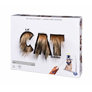 Spin Master Games 6046729 - The Cat Game, haariges, kreatives Ratespiel mit Katzen - Deutsch