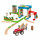 Fisher-Price FXG14 - Wunder Werker Holzspielzeug Kleine Stadt aus FSC zertifiziertem Holz mit Schienen, Figuren, Fahrzeuge und Zubehör (75 Teile), Kleinkind Spielzeug ab 3 Jahren