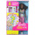 Barbie GLH63 Karriere Puppe schwarzhaarig mit Überraschungsmoden, Kleidung und Accessoires, Spielzeug ab 3 Jahren