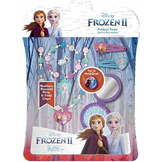 Disney Frozen - Set mit 6 Haar-Accessoires mit Bürste 2 Sets Kosmetik und Schmuck (Kids 1)