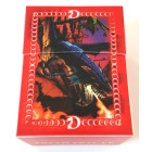Docsmagic.de Art Deck Box + Divider Dragons Theme - For 100 Standard Size Game Cards MTG PKM