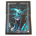 4 x Docsmagic.de Art Deck Box + Divider Zombies Elves Dragons Vampires Theme Mix - For 100 Standard Size Game Cards MTG PKM