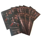 100 Docsmagic.de Art Card Sleeves + Deck Box Vampires Theme Bundle - 66 x 91 mm Standard Size MTG PKM