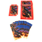4 x 100 Docsmagic.de Art Card Sleeves + Deck Box Zombies Elves Dragons Vampires Theme Bundles - 66 x 91 mm Standard