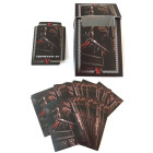 4 x 100 Docsmagic.de Art Card Sleeves + Deck Box Zombies Elves Dragons Vampires Theme Bundles - 66 x 91 mm Standard