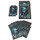 4 x 100 Docsmagic.de Art Card Sleeves + Deck Box Zombies Elves Dragons Vampires Theme Bundles - 66 x 91 mm Standard