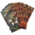 100 Docsmagic.de Art Card Sleeves Elves Theme - 66 x 91...