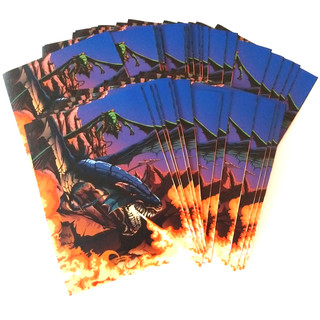 4x 100 Docsmagic.de Art Card Sleeves Dragons Theme - 66 x 91 mm Standard Size MTG PKM