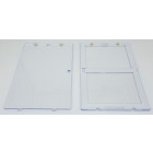 10x Docsmagic.de Magnetic 2-Card Holder Clear 35 PT UV safe