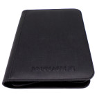 Docsmagic.de 3-Ring Premium Zip Mini Album Black