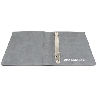 Docsmagic.de 3-Ring Premium Mini Album Black + 100 4-Pocket Toploading Pages Clear - Standard Size 67 x 93 mm