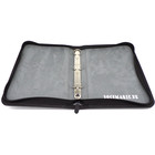 Docsmagic.de 3-Ring Premium Zip Mini Album Black + 25...