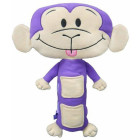 Seat Pets Purple/Tan Monkey Car Seat Toy