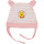 Winnie The Pooh - Baby Mütze Winnie mit Öhrchen, rosa