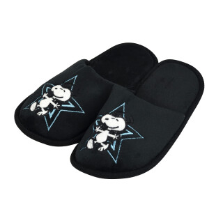 Peanuts Snoopy - Damen Hausschuhe, schwarz (40 EU)