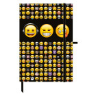 Undercover EMTU0602 - Notizbuch mit Gummizug Emoji, A5,...