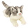 Yomiko 12074 - Suki Gifts Plüschtier Tigerkatze Katze, 36 cm, grau
