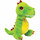 Suki Gifts - 14341 - Peluche - Dinoz - T-Rex Dino, Taille S