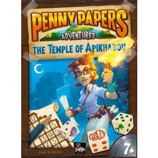 Penny Papers Adventures: The Temple of Apikhabou (multilingual) - Deutsch English Francais Nederlands