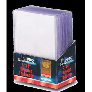 25 Ultra Pro Toploader Vintage Card Size 2,625 x 3,75 - 81966