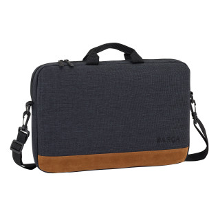 F.C. Barcelona Black Casual Official Laptop Or Tablet Bag for up to 15.6