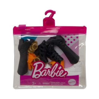 Barbie Fashion Pack Schuhe - GXG01 - Lot von 5 Stück Puppenschuhe - Neu