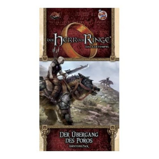 Asmodee | Fantasy Flight Games | Der Herr der Ringe: LCG – Der Übergang des Poros | Erweiterung | Kartenspiel | Deckbau | 2 Spieler | Ab 14+ Jahren | 30+ Minuten | Deutsch