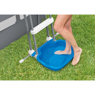 Intex Pool Foot Bath - Poolzubehör - Pool Fußbad, Blau, 45.72 x 8.89 x 55.88 cm
