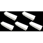 5x Docsmagic.de Trading Card Storage Box - 6.87 x 9.37 x 35 cm - 1000 Standard Size Cards