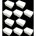 10x Docsmagic.de Trading Card Storage Box - 6.87 x 9.37 x 14 cm - 400 Standard Size Cards