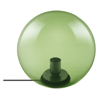 LEDVANCE Vintage Edition 1906, Tischleuchte mit E27 Sockel, Grünes Glas, Ohne Leuchtmittel, Bubble Table