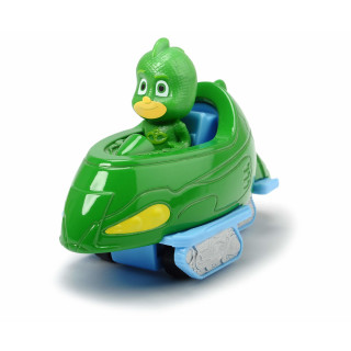 Dickie Toys 203141001 PJ Masks Single Pack Gekko-Mobil, Gecko Fahrzeug aus Metall, Freilauf, 7 cm, ab 3 Jahren
